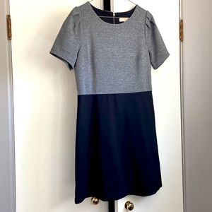 Like-new mixed media Ann Taylor LOFT dress, Size 10